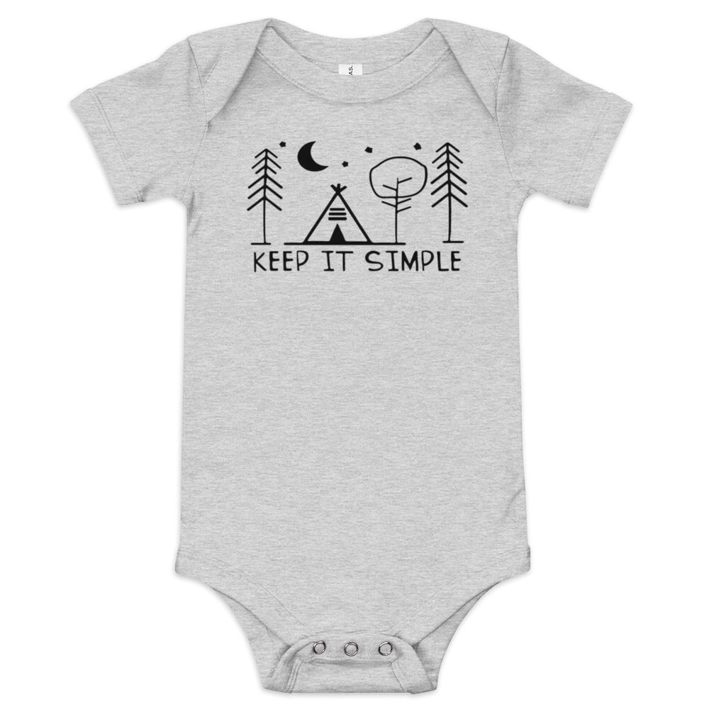 Keep It Simple Baby short sleeve one piece