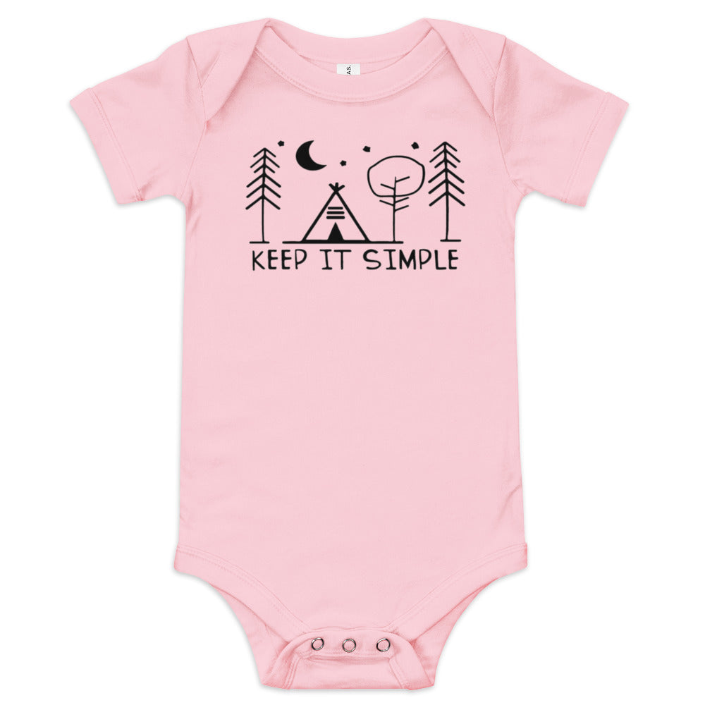 Keep It Simple Baby short sleeve one piece