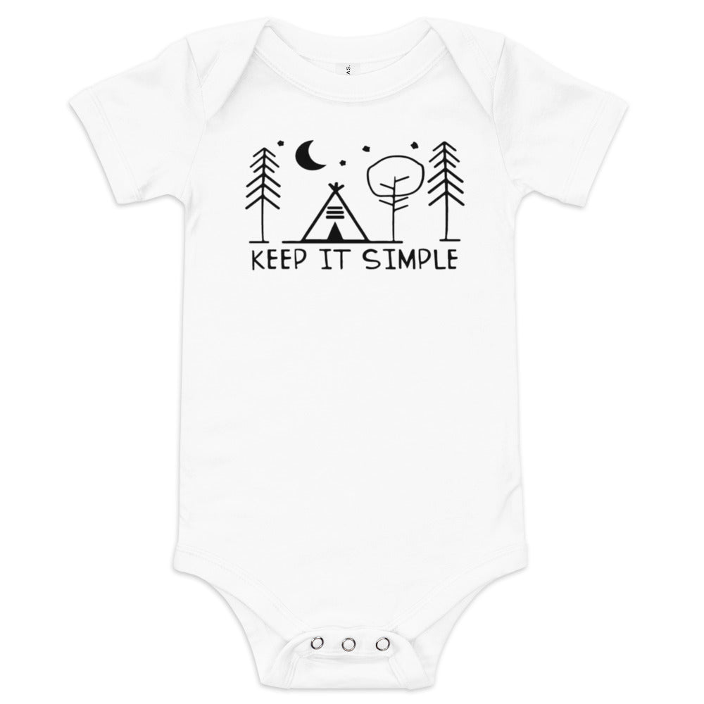 Keep It Simple Baby short sleeve one piece