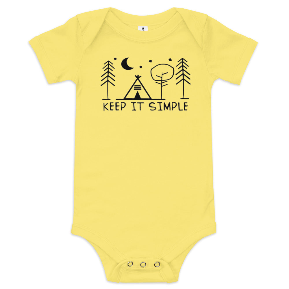 Keep It Simple Baby short sleeve one piece