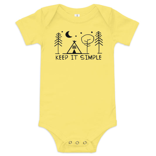 Keep It Simple Baby short sleeve one piece