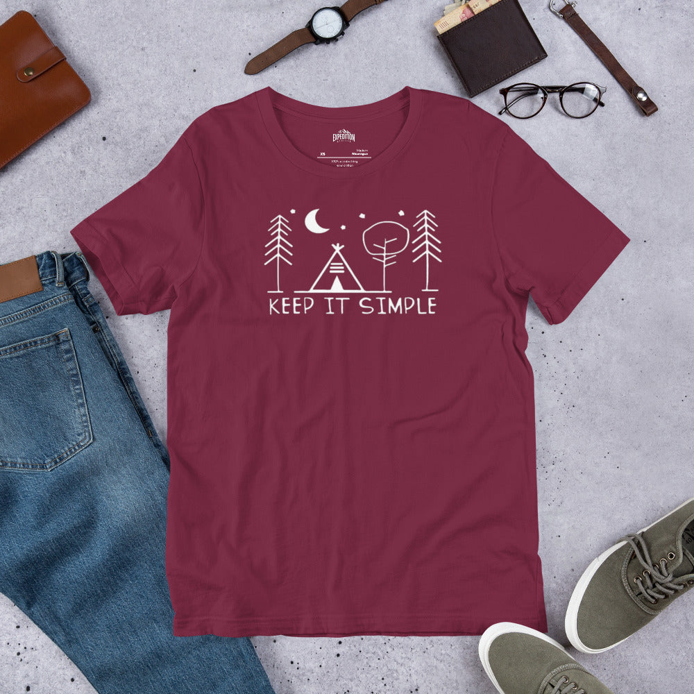 Keep It Simple Unisex t-shirt