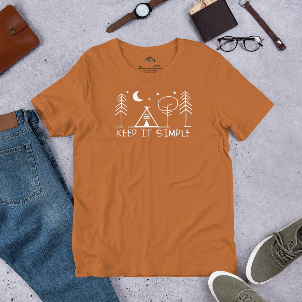 Keep It Simple Unisex t-shirt